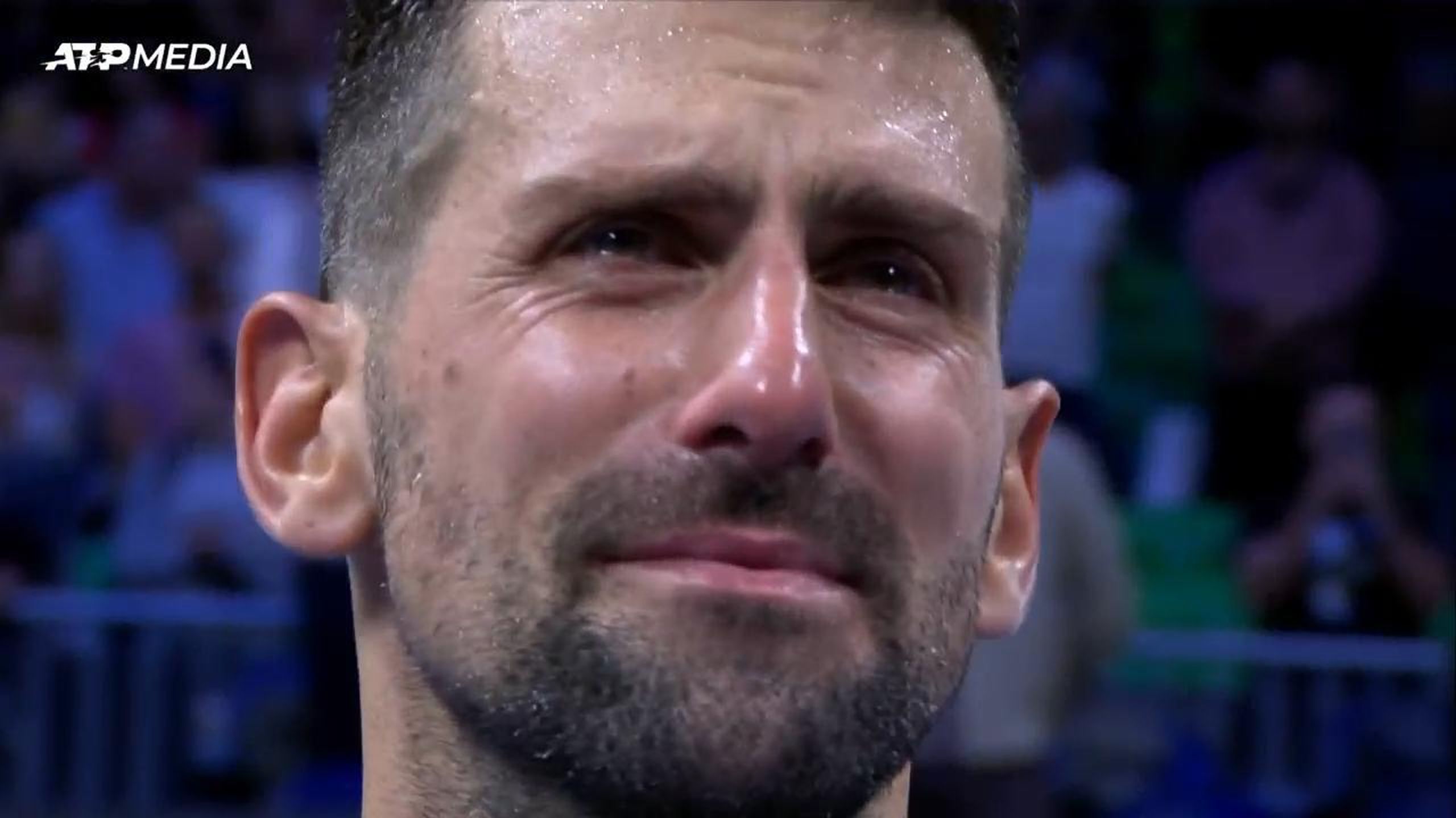 Novak Djokovic estalla en lágrimas tras su debut en el ATP Atenas 2025 ...