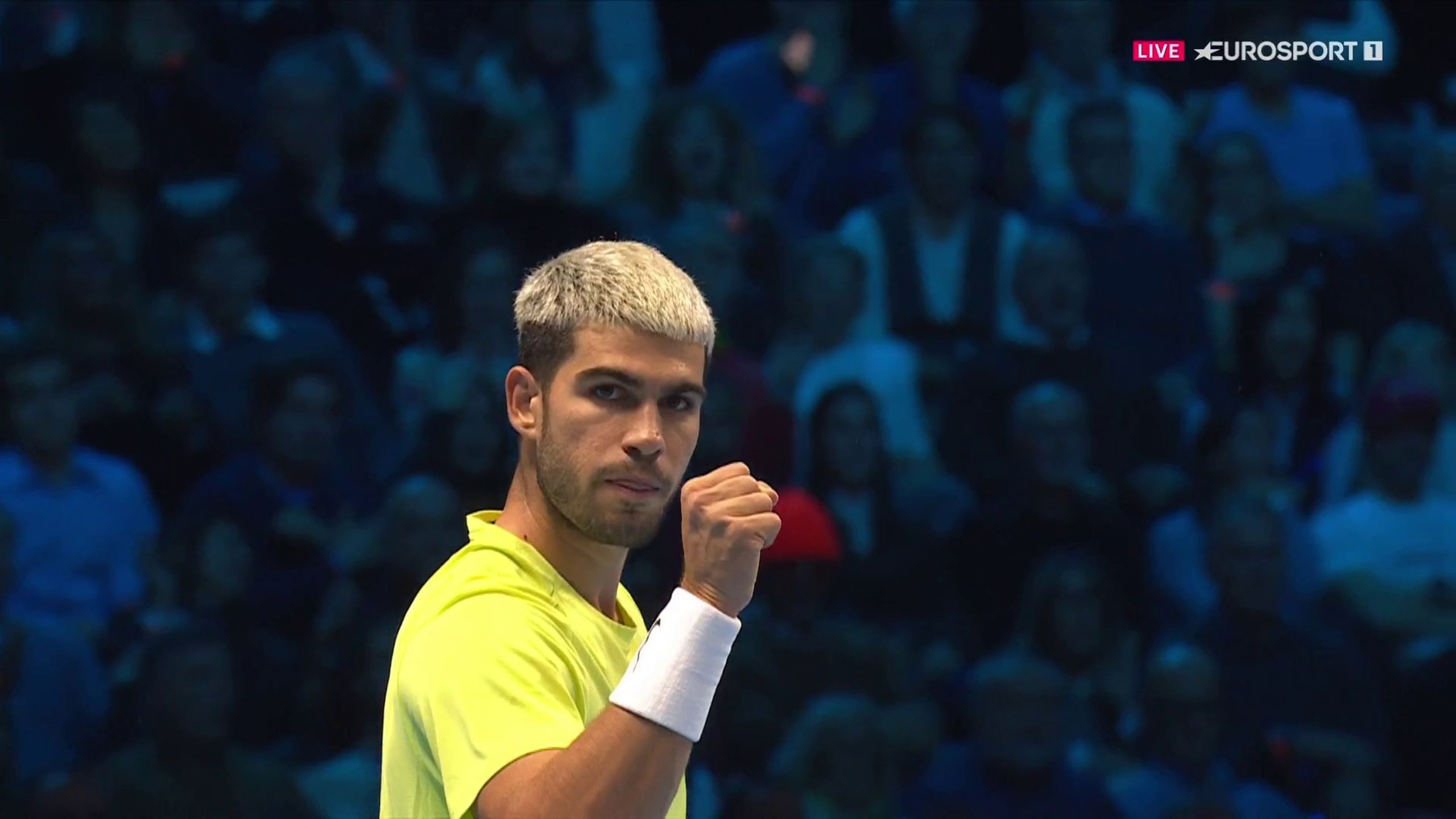 ATP Finals - Le premier gros point de la finale est pour Alcaraz ...