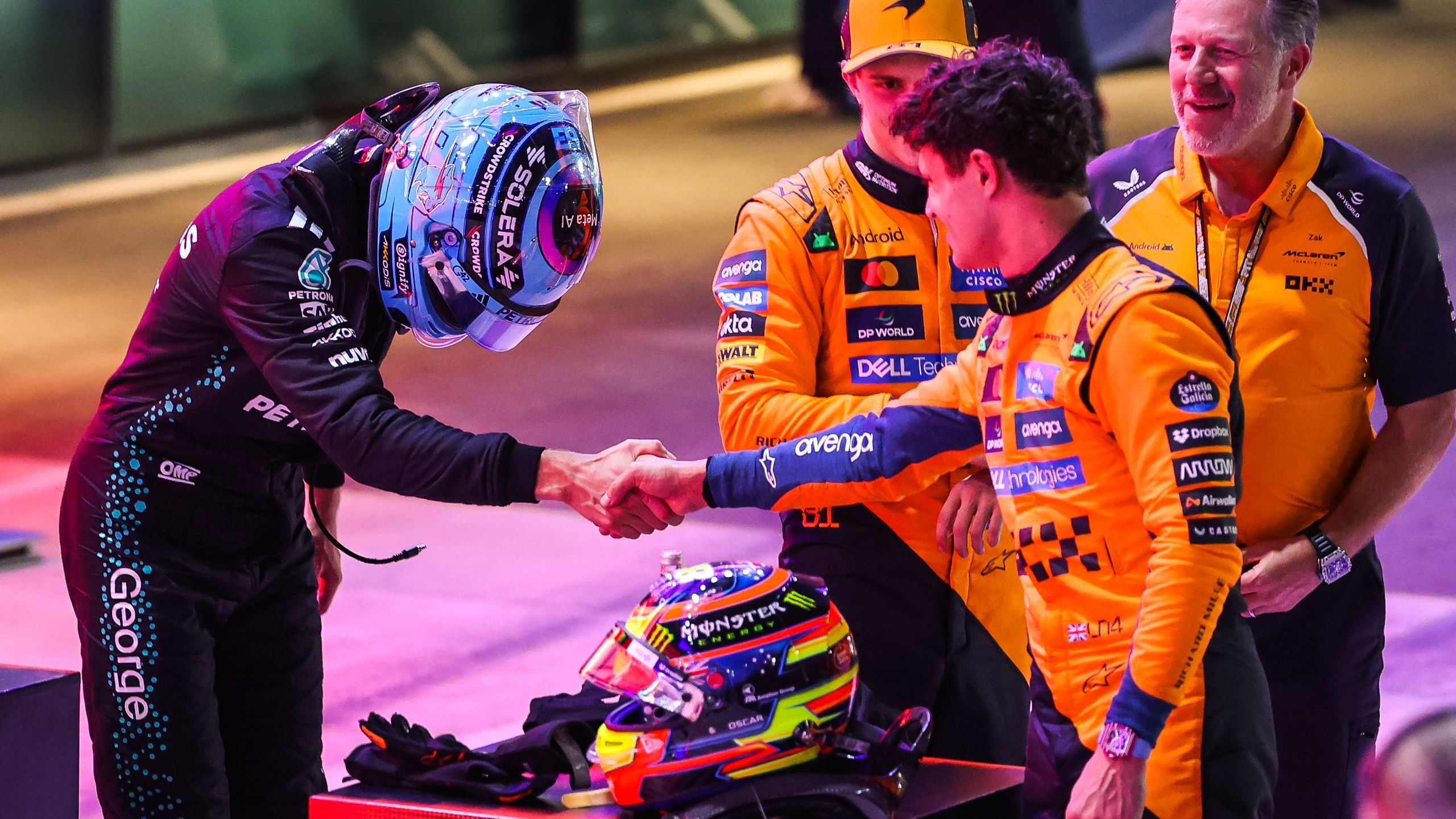 FP3: George Russell di un nulla davanti a Lando Norris e Max Verstappen ...