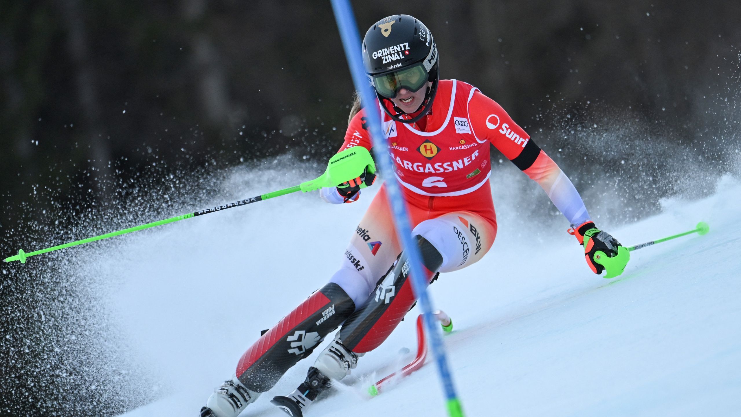 Ski: Rast en tête devant Shiffrin dans le slalom de Kranjska Gora ...