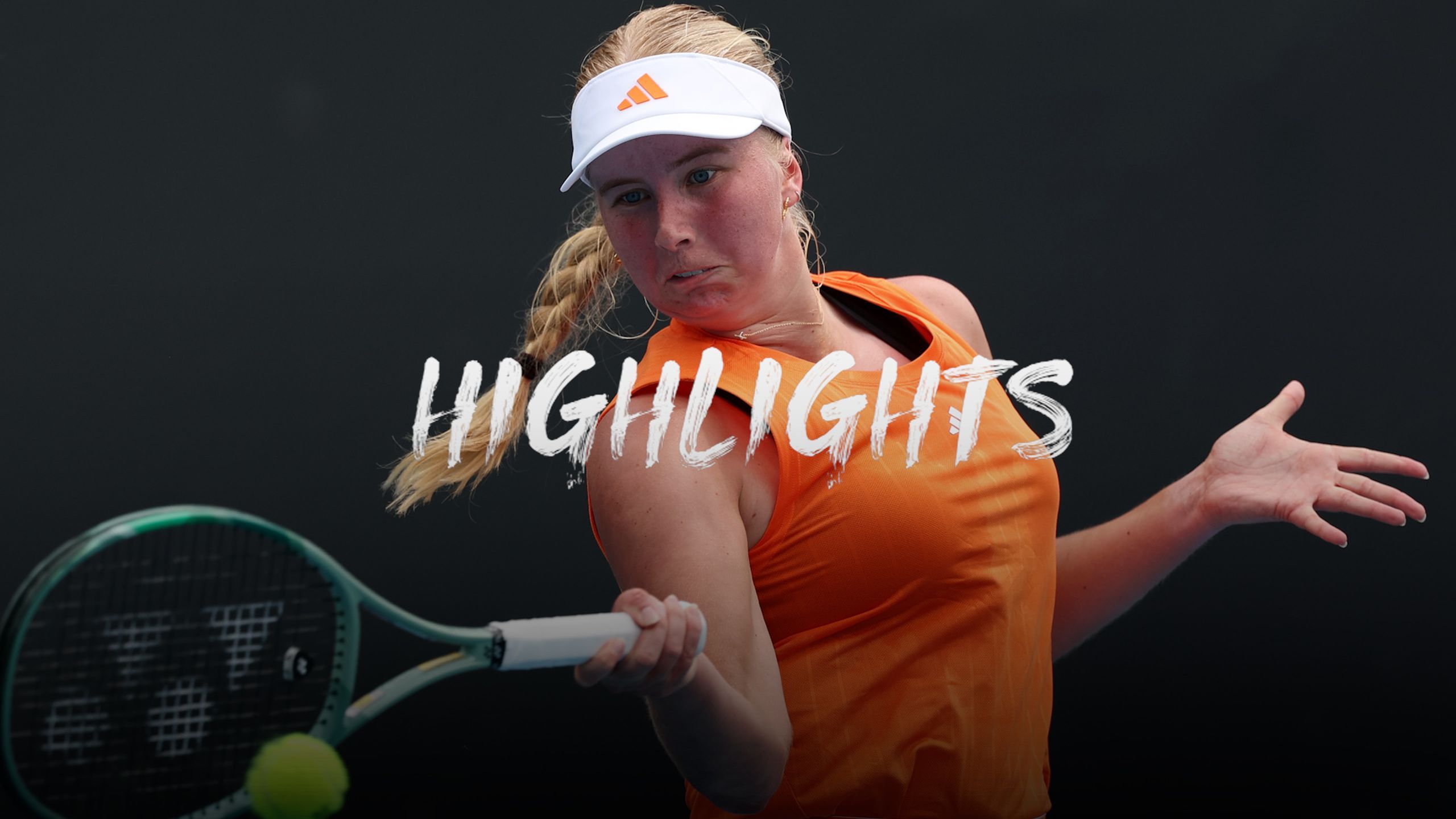 Dalma Galfi - Clara Tauson - Australian Open Highlights - Tennis video 