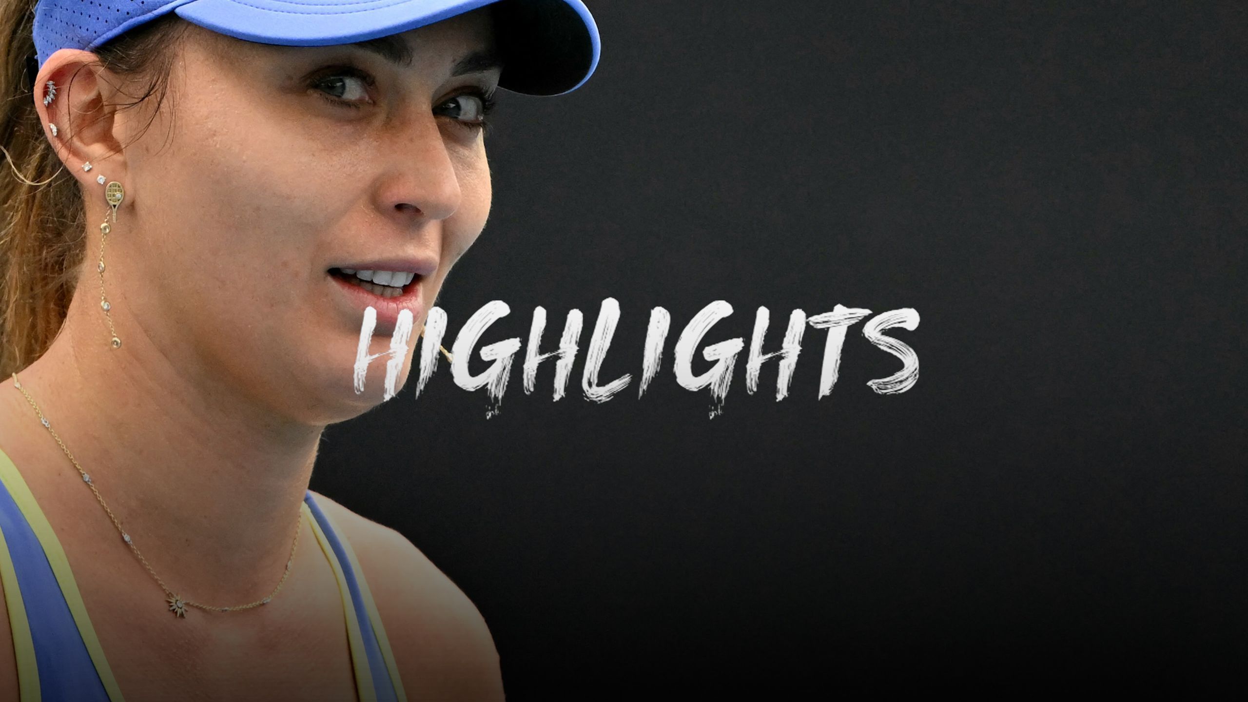 Zarina Diyas - Paula Badosa - Australian Open Highlights - Tennis video 