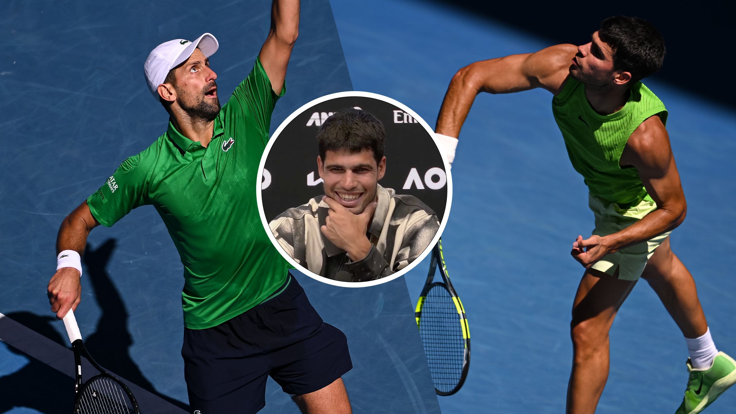 Carlos Alcaraz y su simpático guiño a Novak Djokovic por su nueva ...