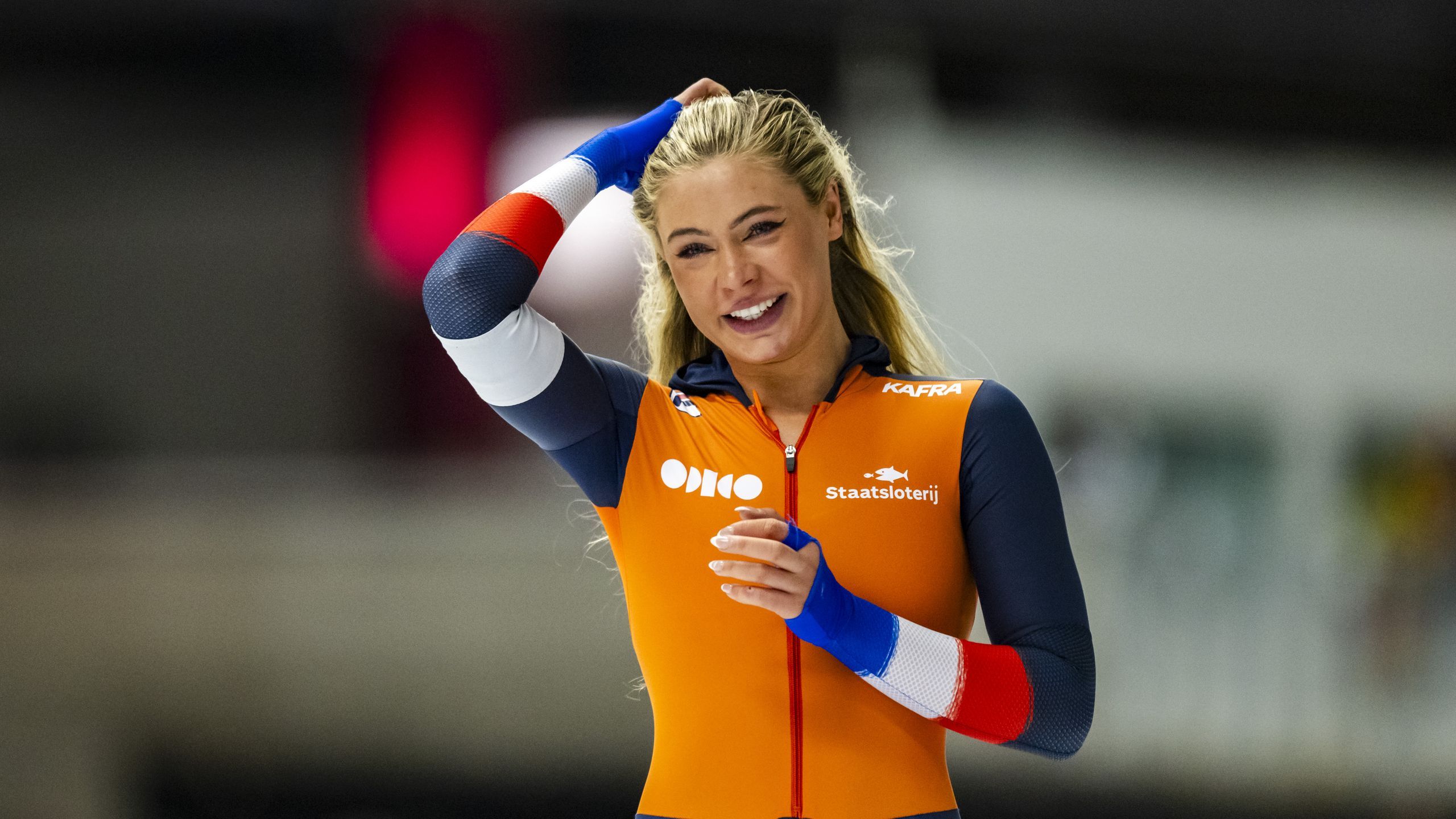 Jutta Leerdam zet grote stap vooruit richting de Spelen met baanrecord ...