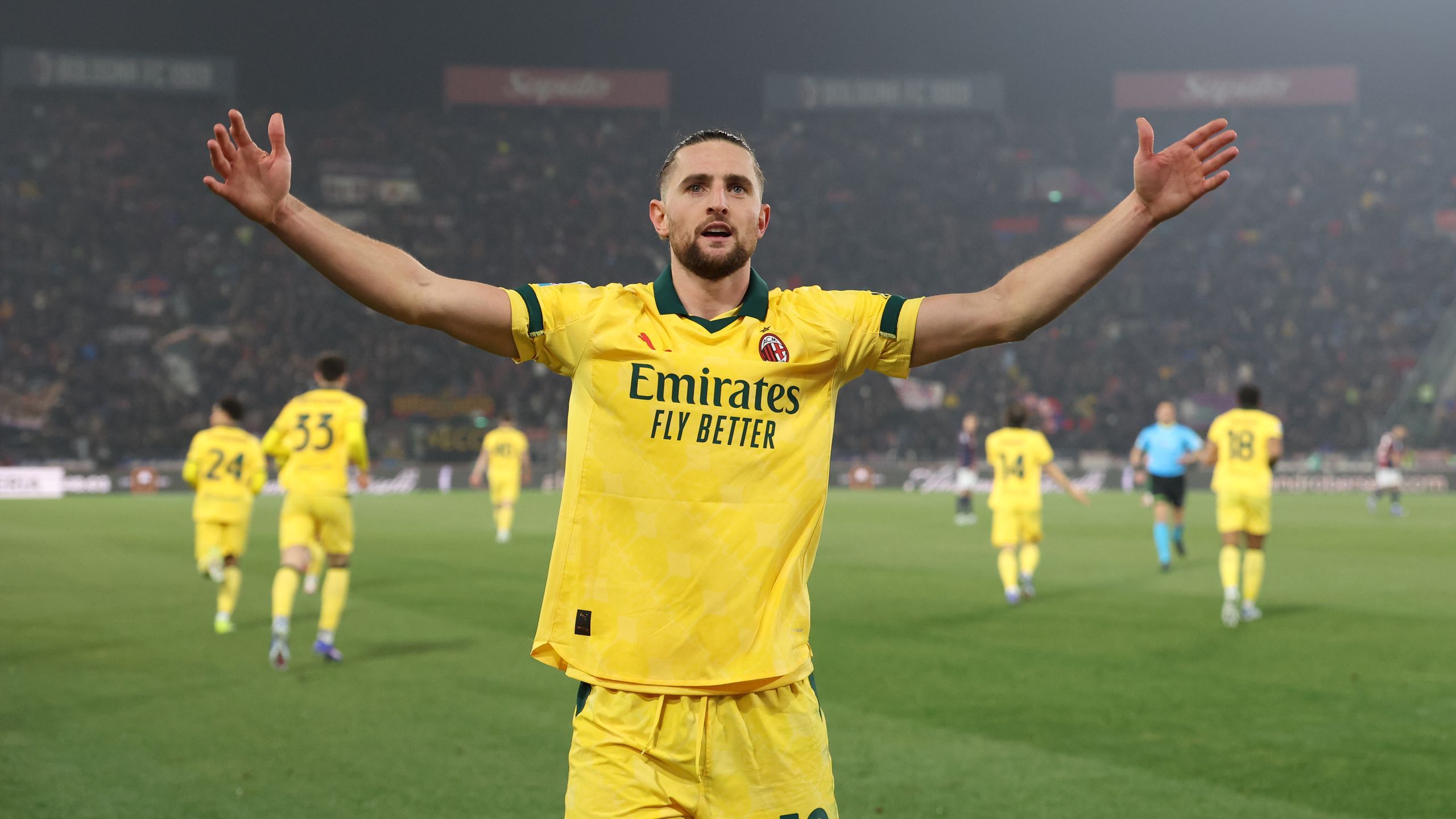 Serie A - Jonathan Rowe et Adrien Rabiot, qui s'étaient quittés sur une ...