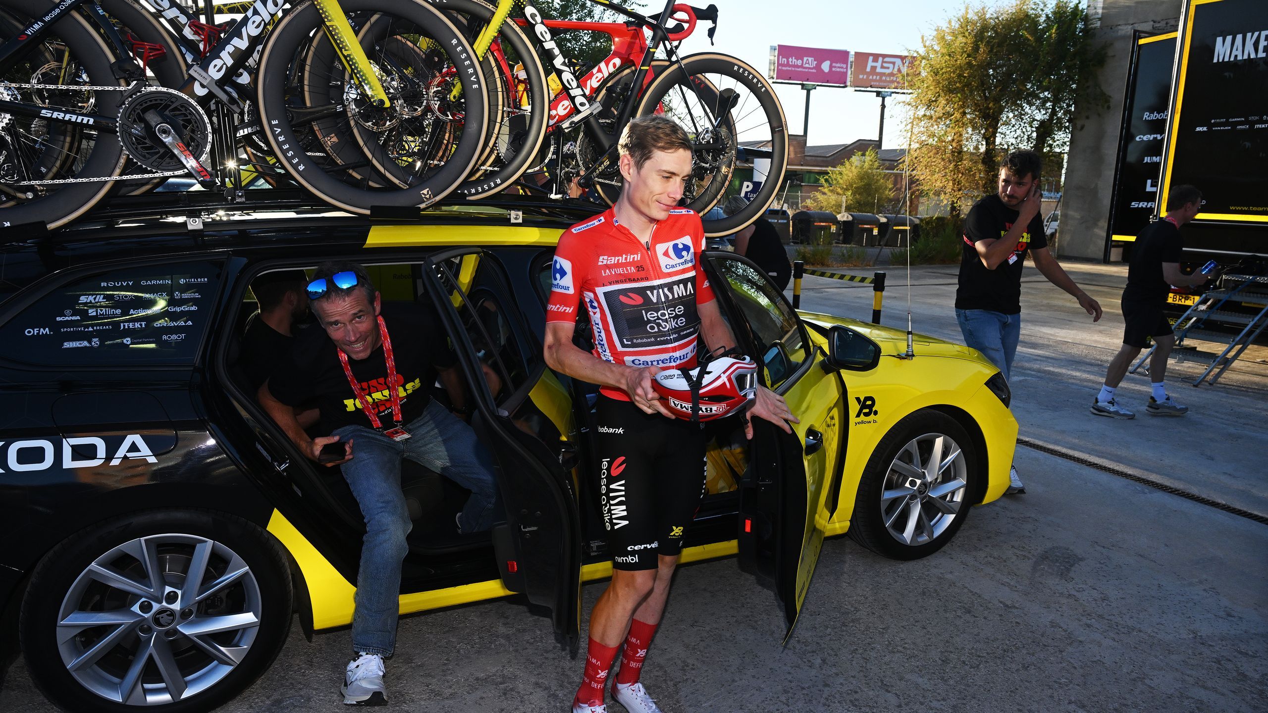 Tim Heemskerk, entrenador de Jonas Vingegaard en Visma | Lease a Bike ...