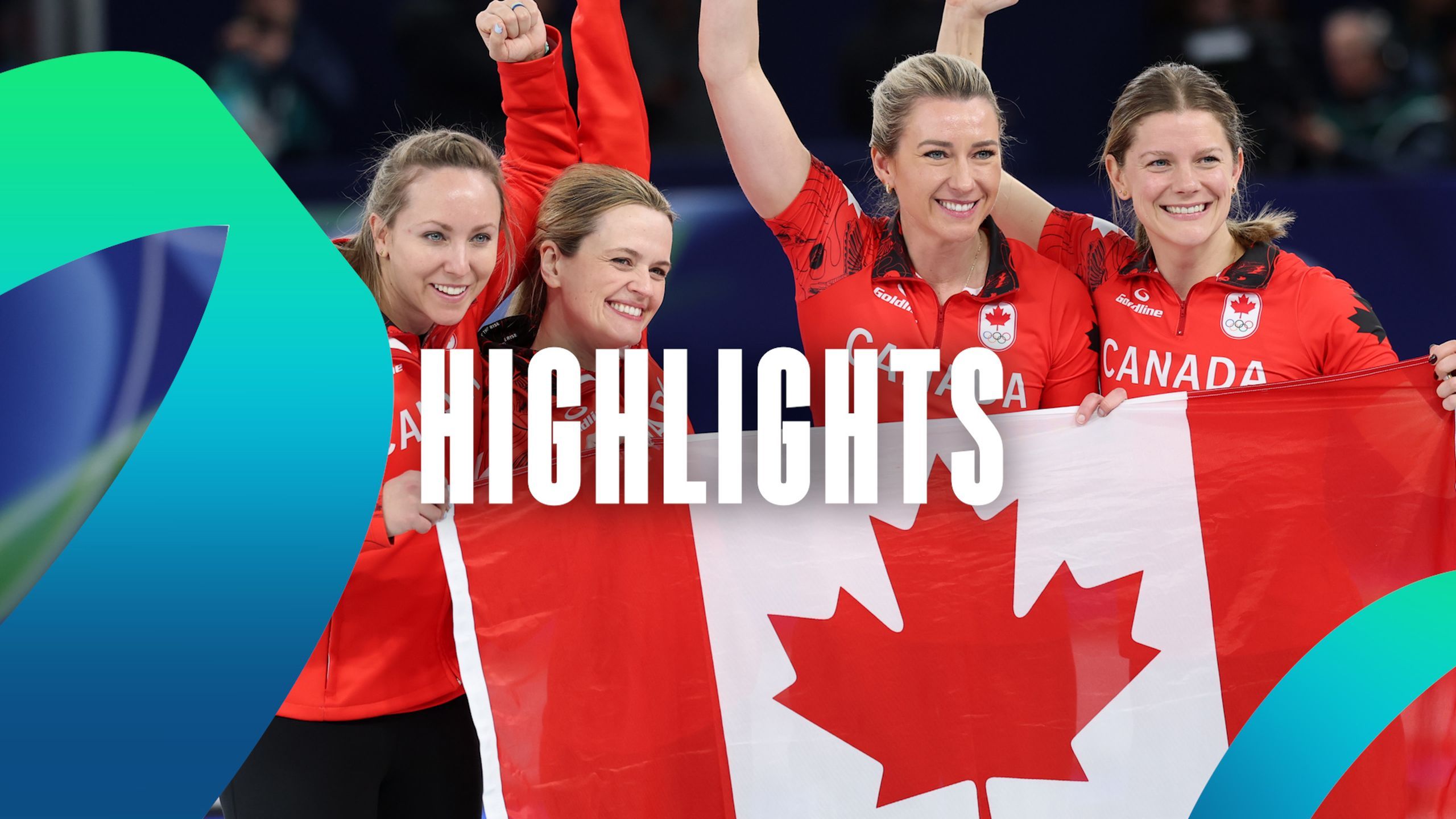 Skrót meczu Kanada - USA o brązowy medal turnieju kobiet w curlingu ...