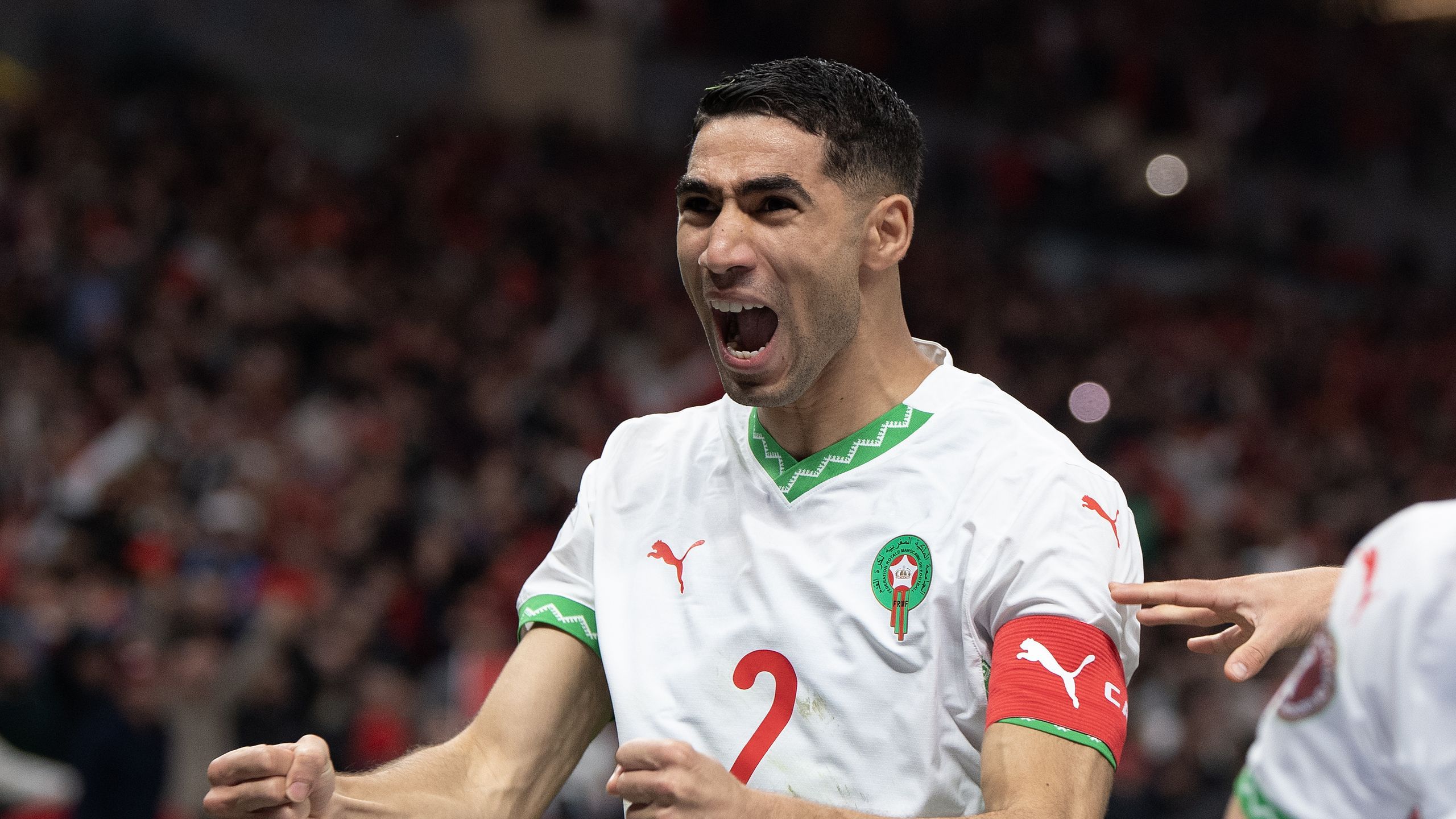 Esultanza Marocco per la vittoria della Coppa d Africa