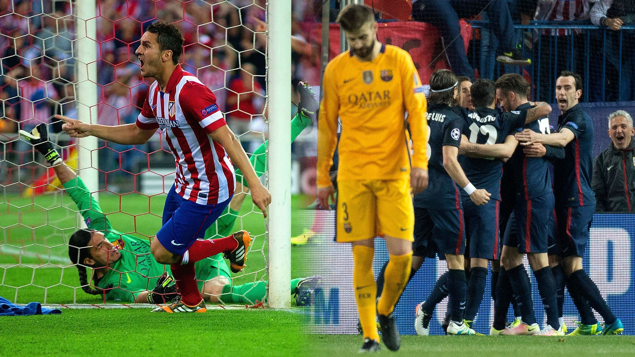 El Atlético de Madrid se transforma contra el Barcelona en la Champions ...