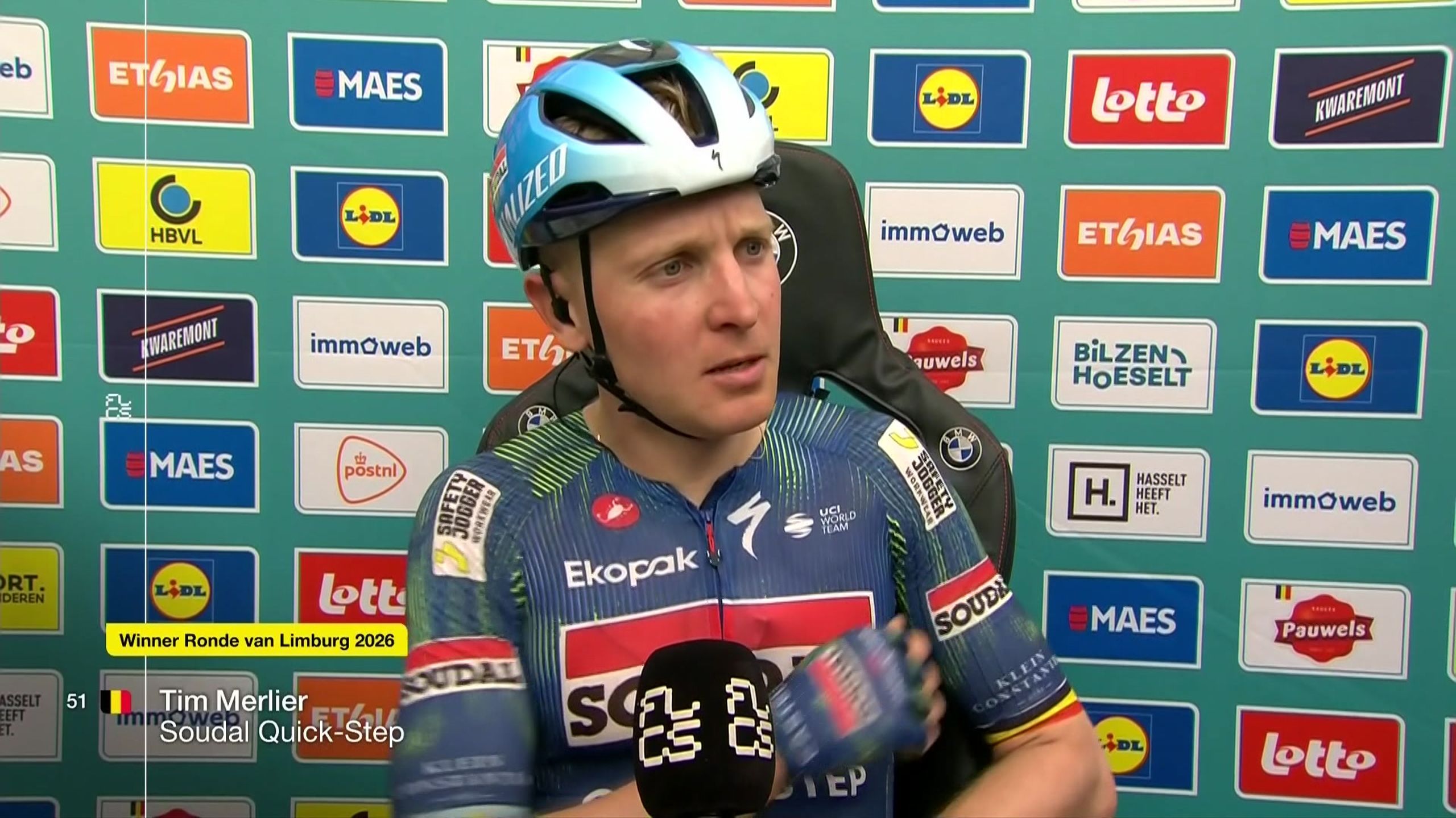 Tim Merlier na zeer overtuigende zege - 