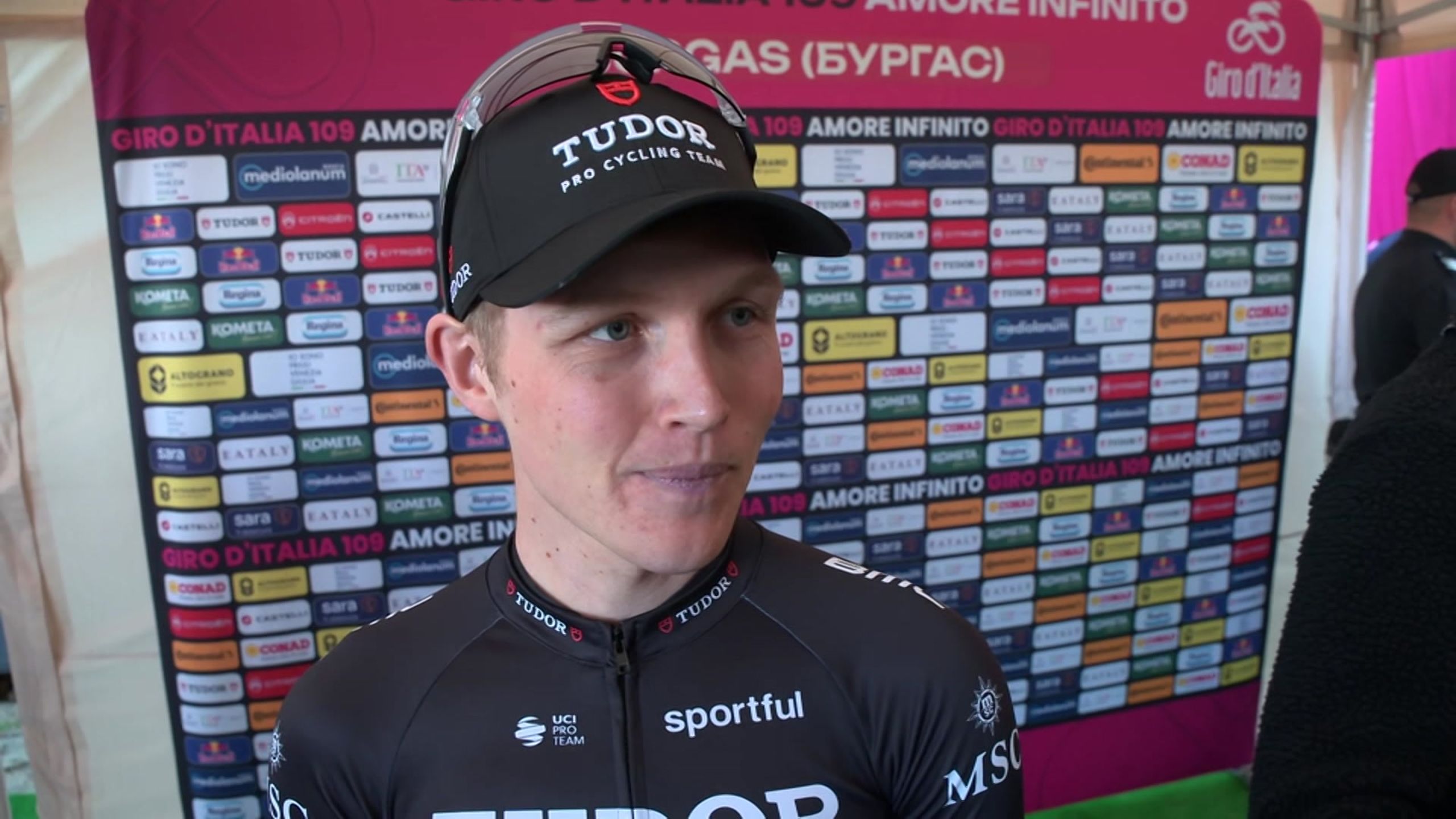 Interview met Michael Storer twee dagen voor de start van de Giro d ...