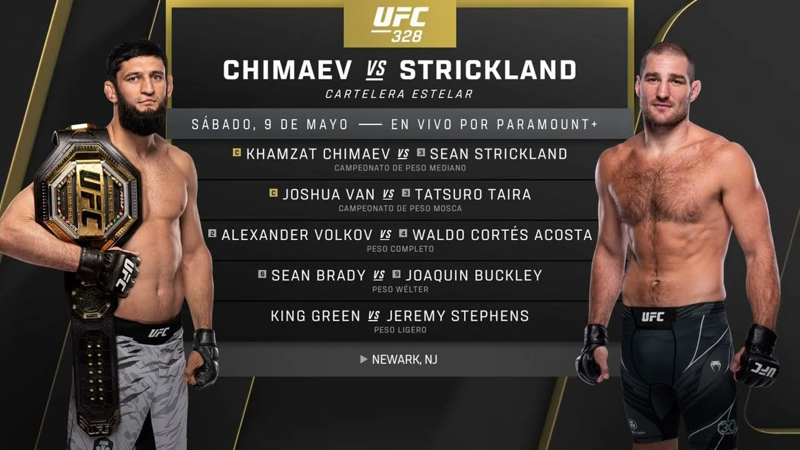 Todo lo que hay en juego en el UFC 328 de Newark además de Joel Álvarez ...