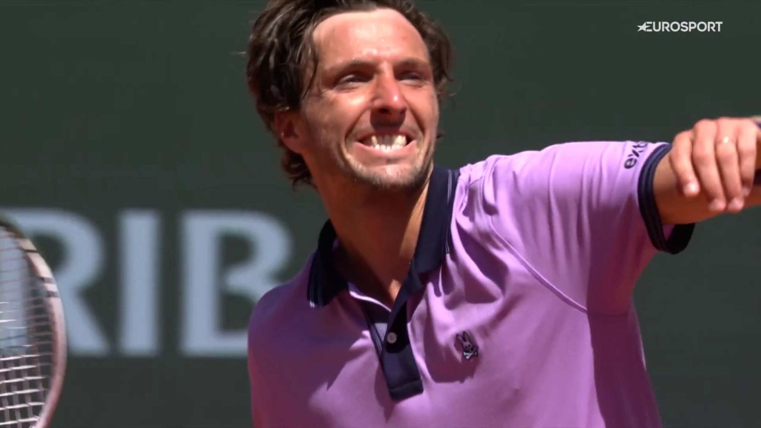 Arthur Rinderknech awansował do 2. rundy Roland Garros. Zobacz piłkę ...