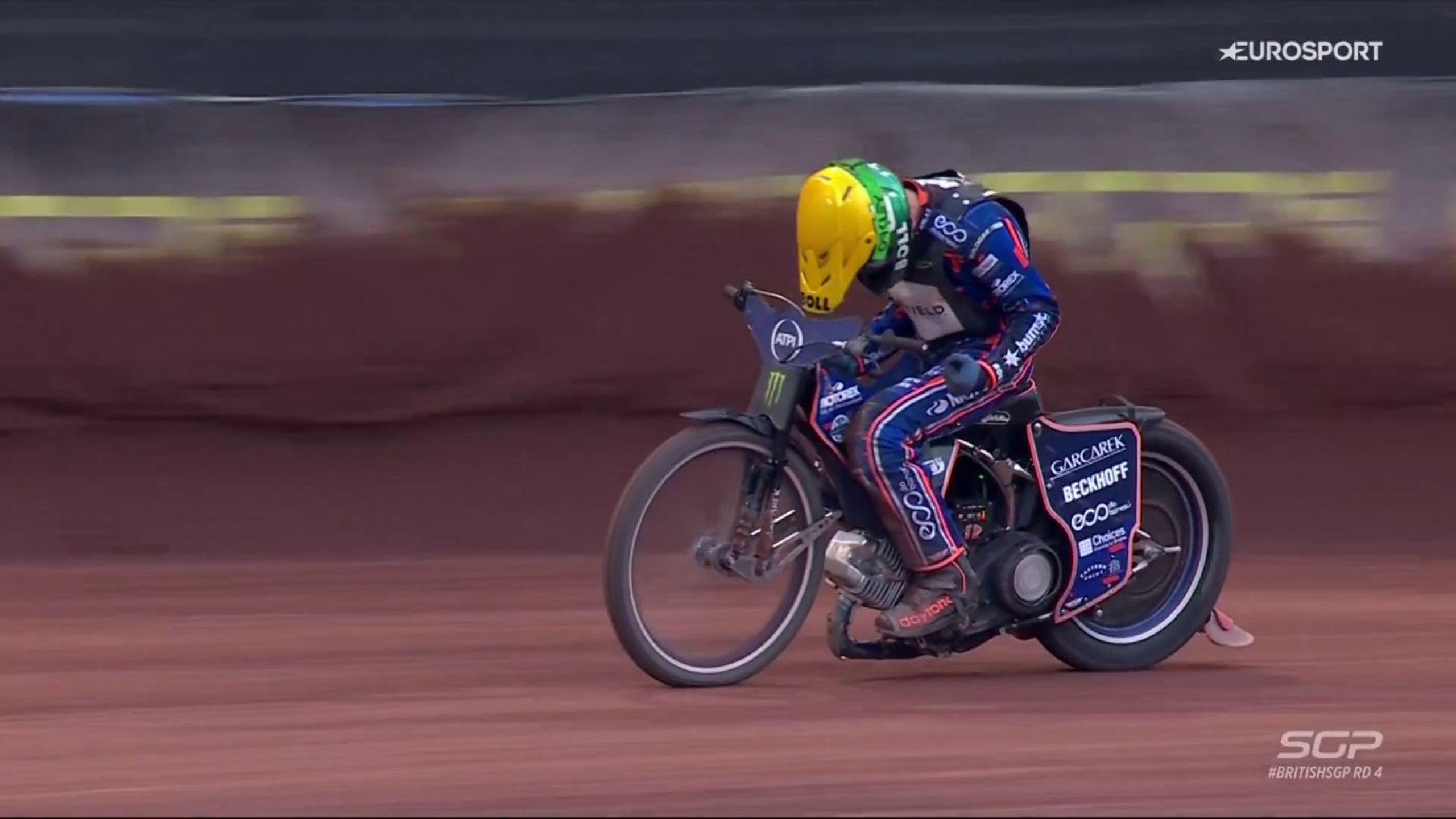Brady Kurtz wygrał sobotnie Grand Prix Wielkiej Brytanii w Manchesterze ...