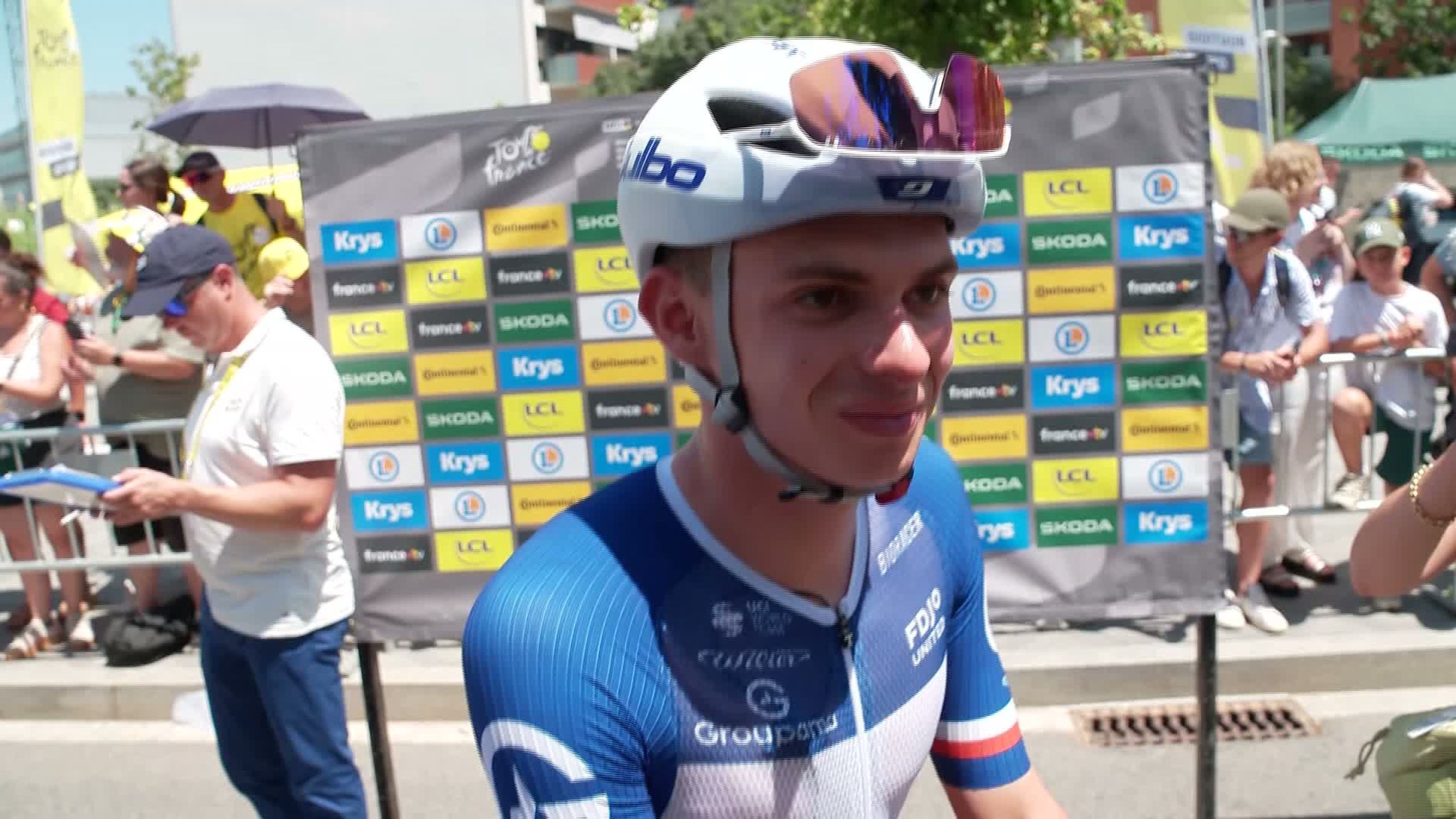 Romain Grégoire, ambitieux pour sa première en bleu-blanc-rouge, au ...