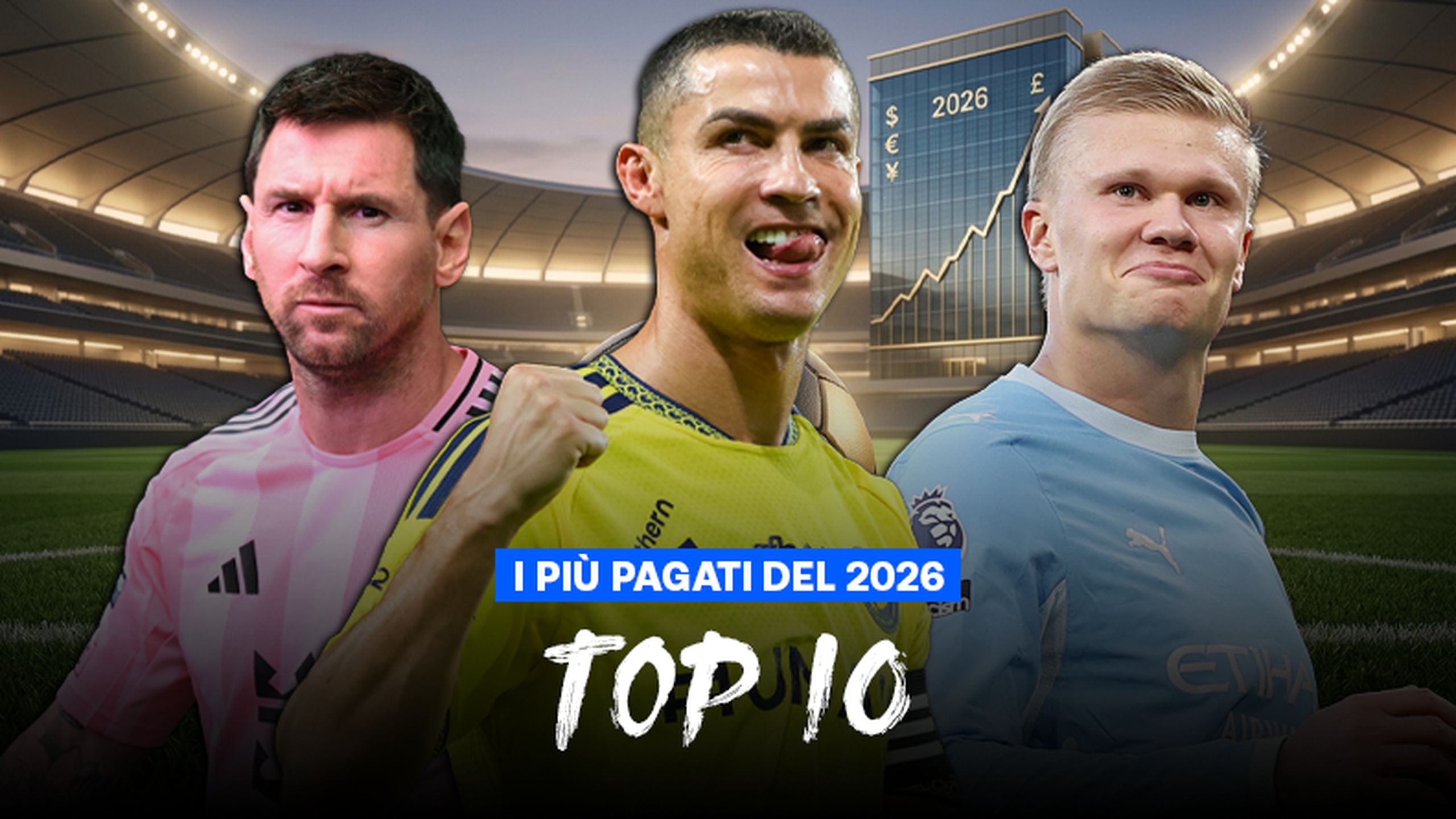 Stipendi e sponsor da Re: la Top 10 dei calciatori più pagati del 2026 ...