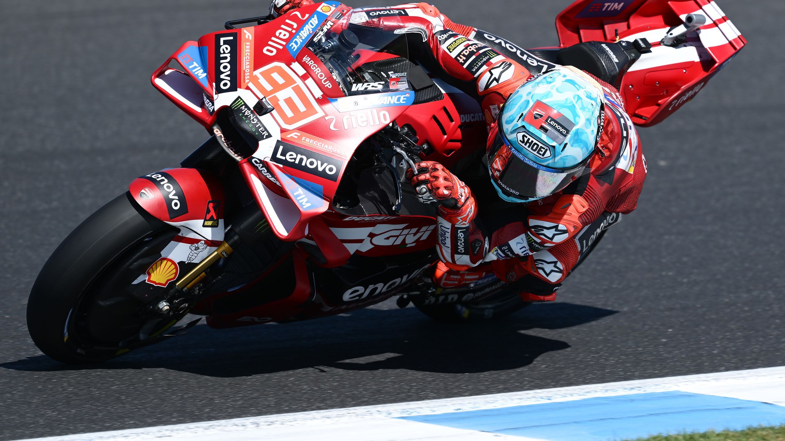 Malgré une chute, Marc Márquez (Espagne) s'offre la pole position lors ...