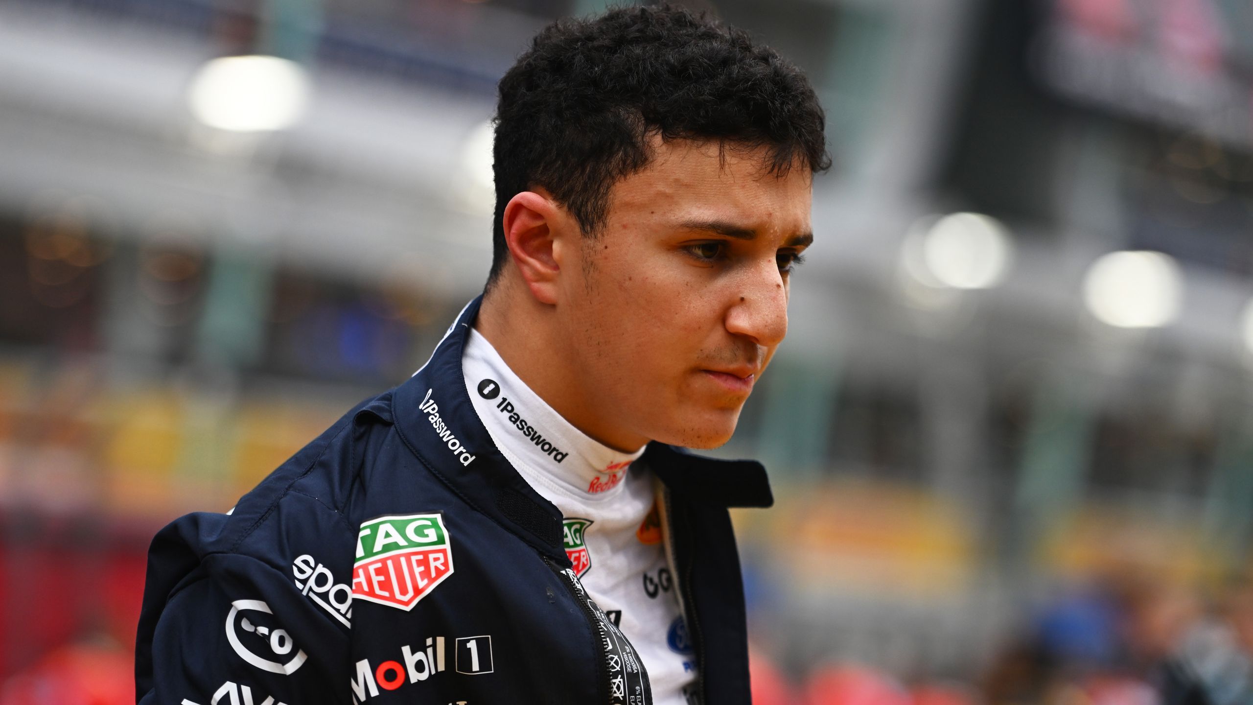 Isack Hadjar erlebt beim GP der USA in Austin Probleme im Red Bull ...
