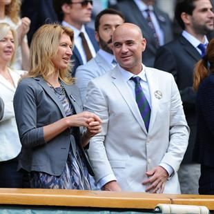 Andre Agassi Brooke Shields Hochzeitsfotos