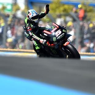 Johann Zarco signe la pole position devant Marc Marquez - Eurosport