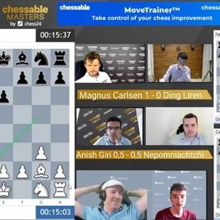Chessable Masters, Melhores Partidas - Semifinais