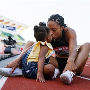 Allyson Felix speaks out on why she's providing free child care