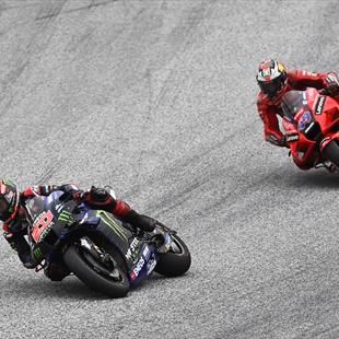 Grand Prix de Styrie - Fabio Quartararo termine 3e devant Johann Zarco ...