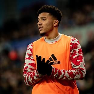 Jadon Sancho is 'in a vulnerable position' at Manchester United