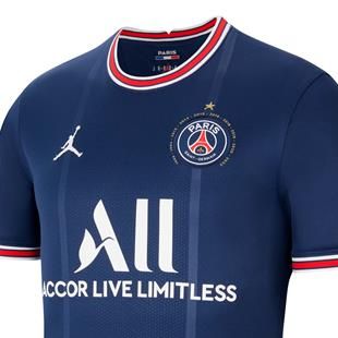 Maillot PSG Jordan avec une étoile 10e de champion de France Domicile