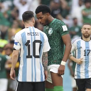 WM 2022: Lionel Messi wird bei Niederlage gegen Saudi-Arabien von ...