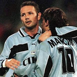 Photo Vintage Sampdoria Sinisa Mihajlovic - Serie A 1997-98 - Tirage 15x22 Cm