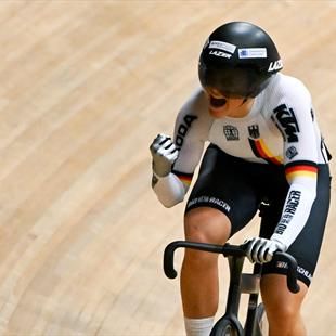 Bahnrad-EM: Lea Sophie Friedrich schlägt Pauline Grabosch im rein