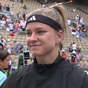 French Open: 'Incredible tournament for me' - Karolina Muchova talks to