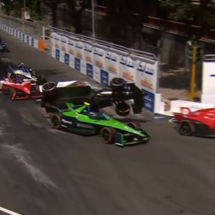 Formel E in Rom - "Unglaublich!" Mitch Evans schießt WM-Rivale Nick 