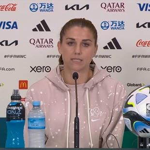 USA star Alex Morgan at Women's World Cup: 'We're not happy with the ...