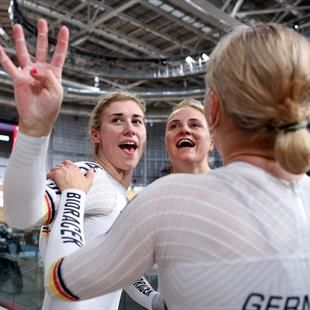 Rad-WM 2023 - Pauline Grabosch nach Gold im Teamsprint exklusiv: "Da