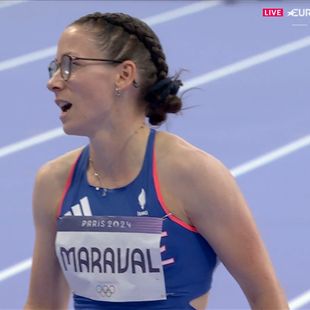 Paris 2024 | 400m haies | L'énorme finish de Louise Maraval pour une ...