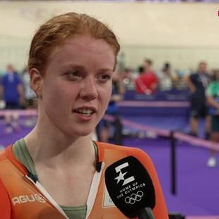 Paris 2024 | Hetty van de Wouw tevreden met zilveren plak in keirin - 