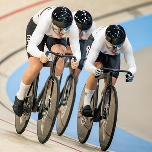 Bahnrad-WM: Emma Hinze, Pauline Grabosch und Lea Sophie Friedrich