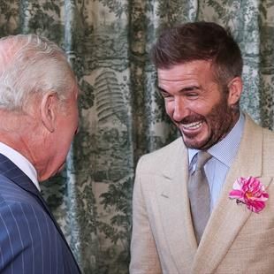 England's football icon Beckham knighted