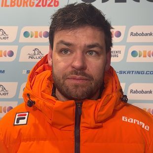 Sjinkie Knegt emotioneel na afscheid shorttrack in Tilburg: 