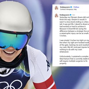 Olympics 2026: Lindsey Vonn speaks out for the first time after her ...