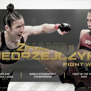 UFC Hall of Fame 2026 | Zhang vs. Jedrzejczyk
