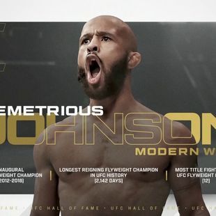 UFC HOF 2026 | Demetrious Johnson in de UFC Hall of Fame