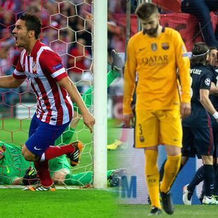 El Atlético de Madrid se transforma contra el Barcelona en la Champions ...