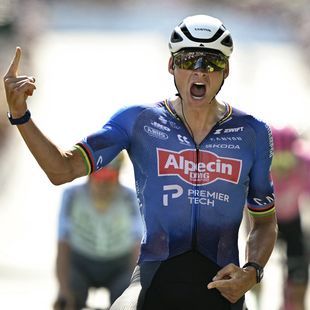 Tour de France 2026: Mathieu van der Poel wins Stage 9