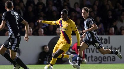 El Barça se lleva el amistoso solidario en Cartagena (0-2)