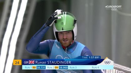 'He's got to be proud' - GB's Staudinger competes at Beijing with helmet tribute