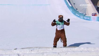 Tigrisnek öltözve ugrott visszavonulása előtt a francia snowboardos