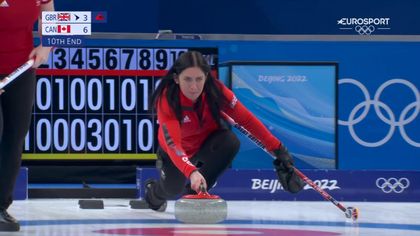 'Taste of defeat' - Team GB's women come up short against Canada in curling clash